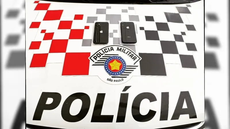 Homem é preso por receptação e PM recupera celulares furtados em Lorena