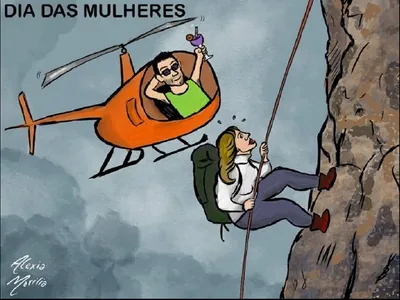 Charge: Dia Internacional das Mulheres