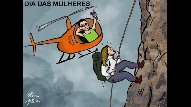 Charge: Dia Internacional das Mulheres