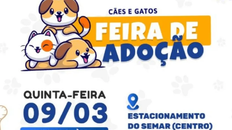 São Sebastião realiza feira para adoção de cães e gatos vítimas das enchentes