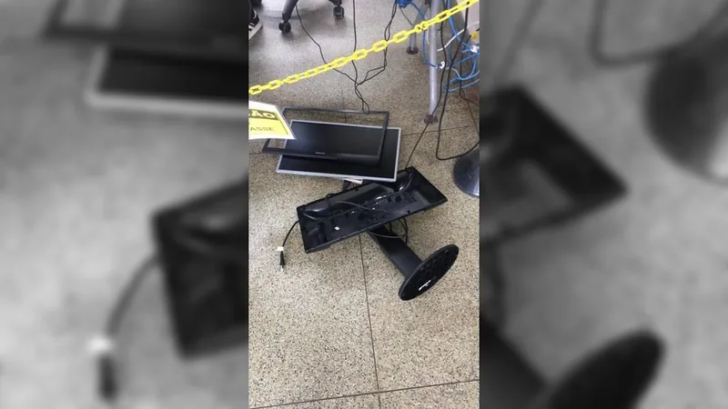 Homem é preso por vandalizar unidade de Pronto Atendimento em Americana