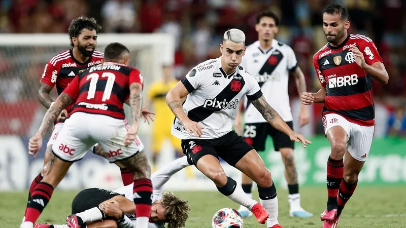 Flamengo vence Vasco por 3 x 2 e larga na frente na semifinal do Carioca