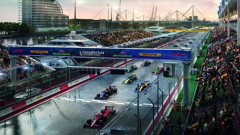 Projeto quer traçado urbano para realizar Grande Prêmio de Londres de F1