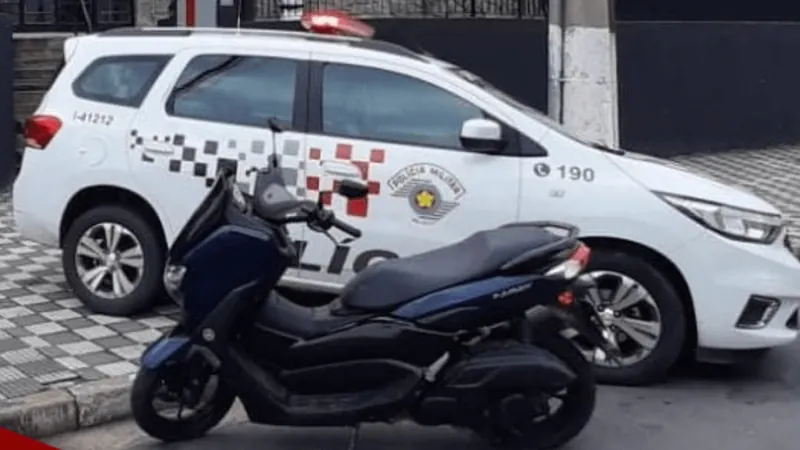 Casal é preso por furtar moto em Jacareí