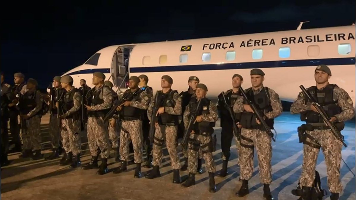 Força Nacional Chega Ao Rio Grande Do Norte Após Onda De Ataques