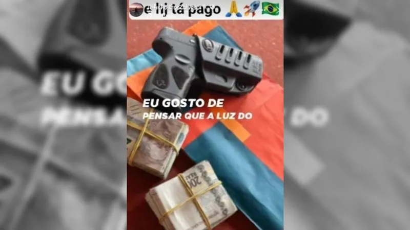 Presos em operação em Cruzeiro postavam fotos de armas nas redes sociais