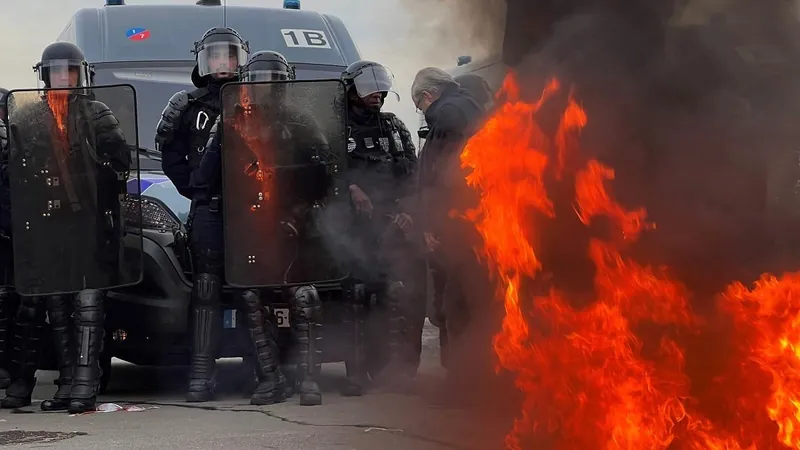 Protestos na França: manifestantes bloqueiam acesso a aeroportos