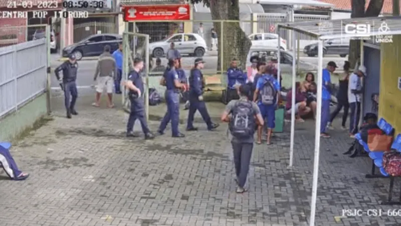 Câmeras do CSI auxiliam na prisão de três foragidos em São José, veja o vídeo!