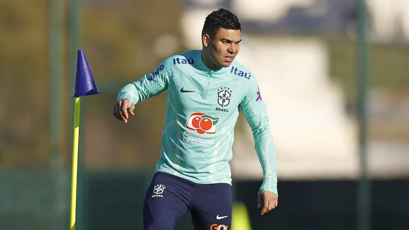 Casemiro será o capitão da seleção brasileira no amistoso contra Marrocos