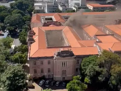 Incêndio atinge escola tradicional em Belo Horizonte; 36 são hospitalizados