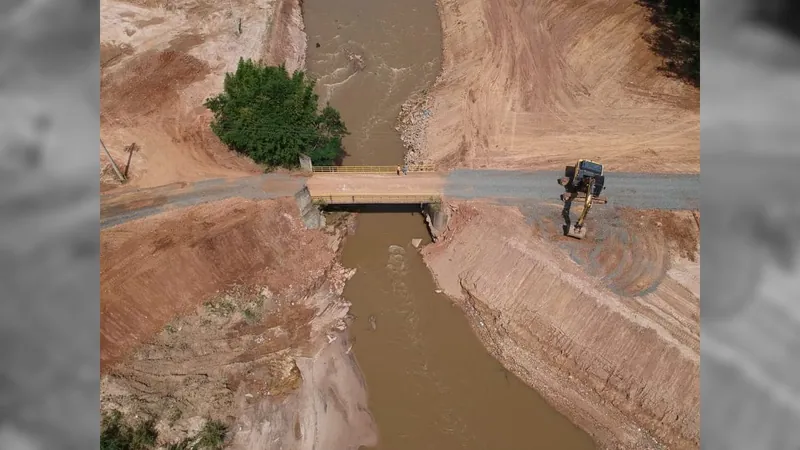 Prefeitura conclui obra de ponte no Campo Grande que caiu devido às chuvas