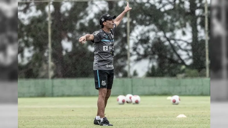 Fabián Bustos entra em ação na FIFA contra o Santos