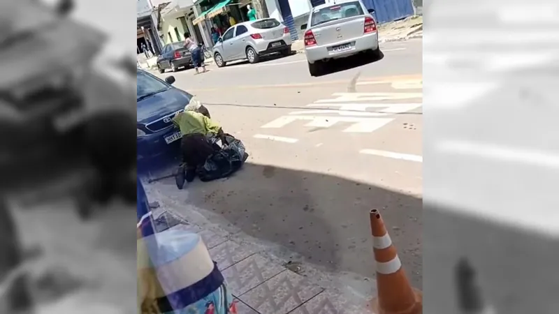 Enxame de abelhas ataca moradores no centro de Itaipé