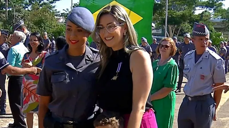 Luci Castro recebeu a medalha no CPI 8