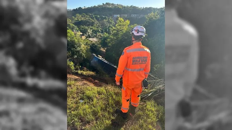 Acidente na altura da cidade de Juatuba