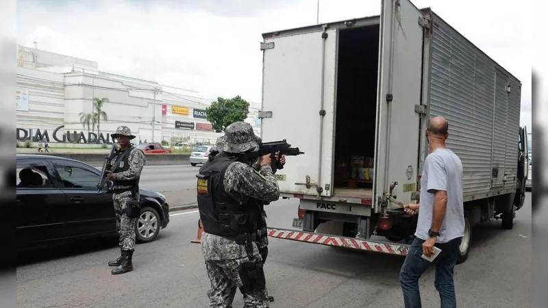 Roubo de cargas no estado do Rio causou prejuízo de R$ 388 milhões, em 2022