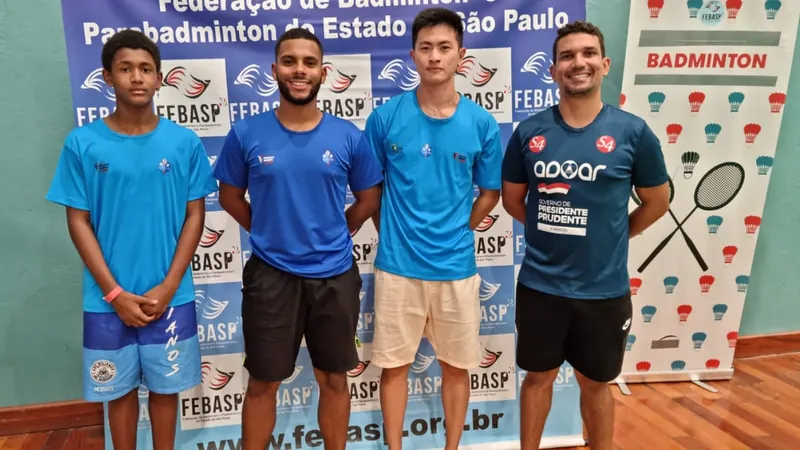 Evento foi realizado pela Federação de Badminton 