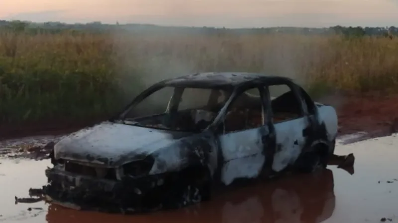 O veículo estava na zona rural de Regente Feijó