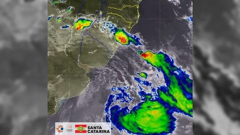 Ciclone traz chuva ao Sul e Sudeste do país