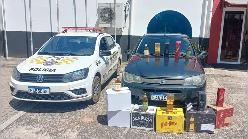 PMR apreende mais de R$ 10 mil em bebidas falsas em rodovia de Valinhos