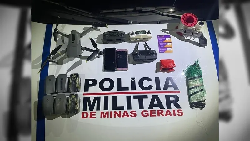 Casal é preso por enviar drogas e celulares para presidiários