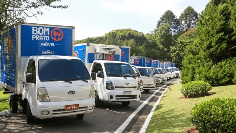 Unidade móvel do Bom Prato começa nesta terça-feira (11) em Taubaté