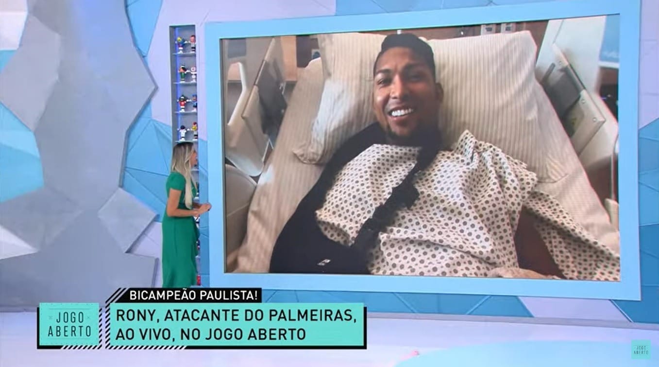 Palmeiras: Rony vai ao prêmio do Paulista com tipoia após cirurgia no braço  - 10/04/2023 - UOL Esporte