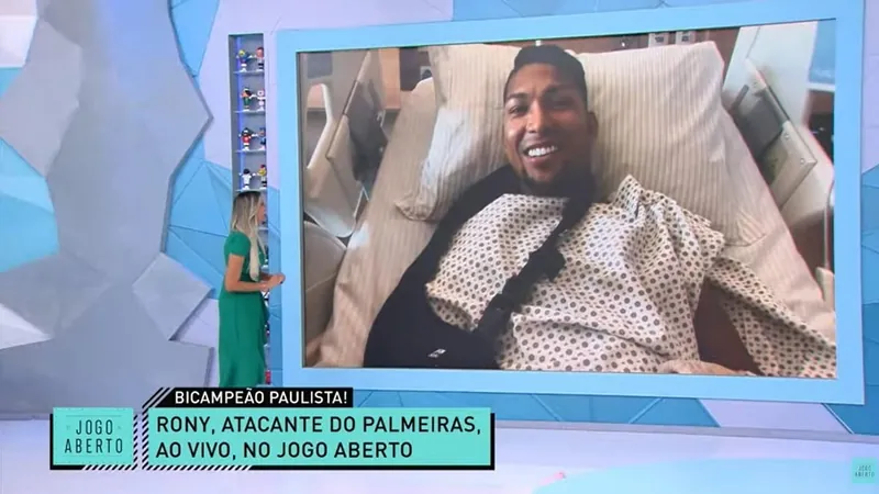 Rony passa por cirurgia após título e deve desfalcar o Palmeiras por 45 dias