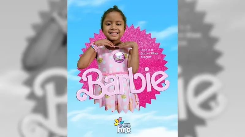 Crianças em tratamento viram boneca Barbie