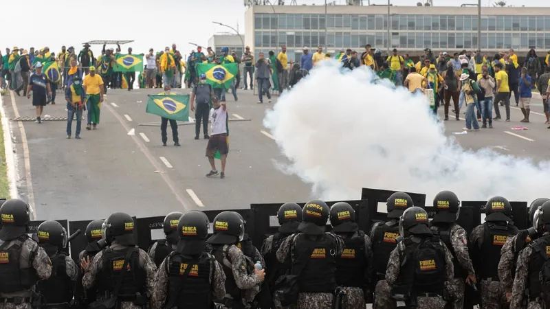 PF ouve grupo de militares sobre possível participação nos atos criminosos no DF