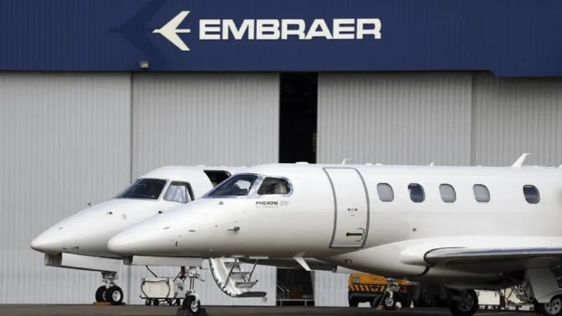 Embraer registra lucro de 80 milhões de dólares no segundo trimestre de 2024