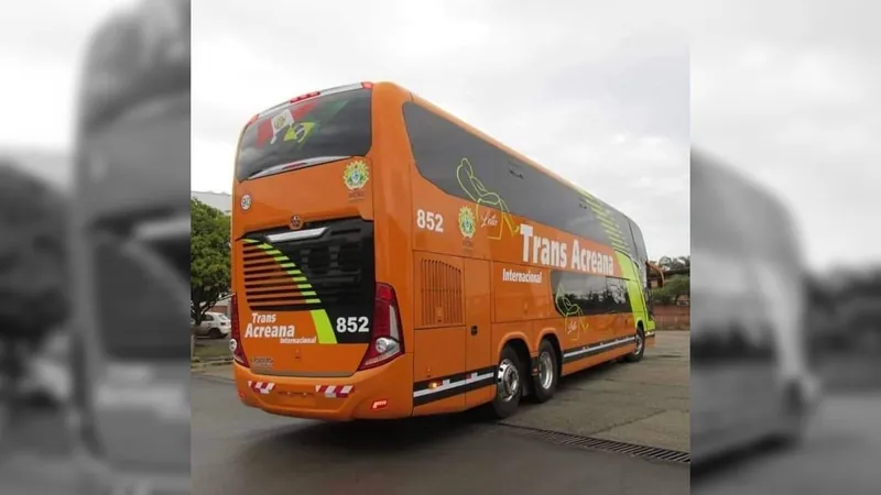 Empresa que assumiu linha de ônibus entre Brasil e Peru começa a operar