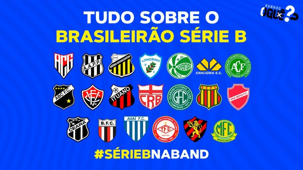 Brasileirão Série B live especial traz todas as informações da competição