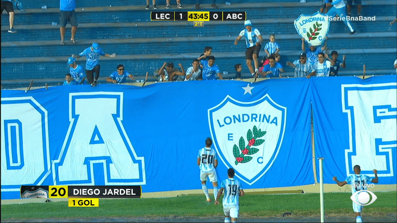 SÉRIE B - LONDRINA 1 X 2 SPORT - 45 MINUTOS 