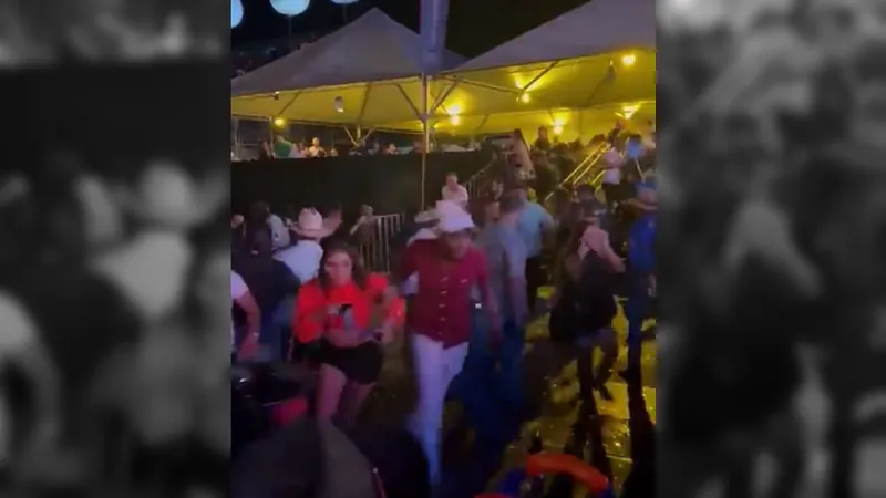 Policial é preso após atirar em duas pessoas durante show em rodeio