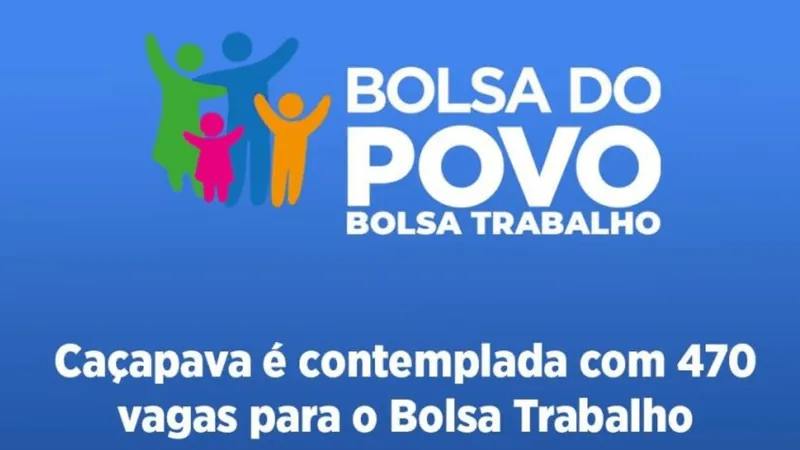 Caçapava é contemplada com 470 bolsas para o programa Bolsa do Povo Trabalho