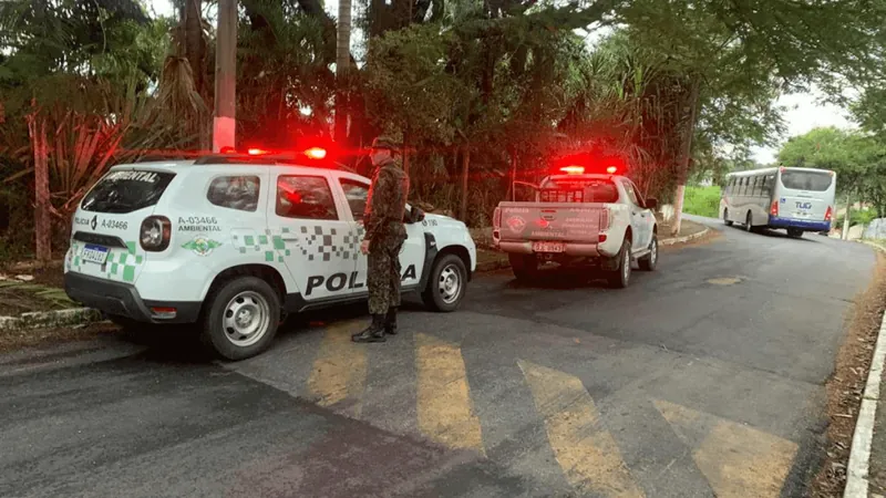 Polícia Ambiental prende homem por furto em Guaratinguetá