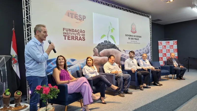 O evento teve a participação de várias autoridades