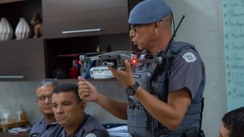 Cinco policiais habilitados a operação do sistema