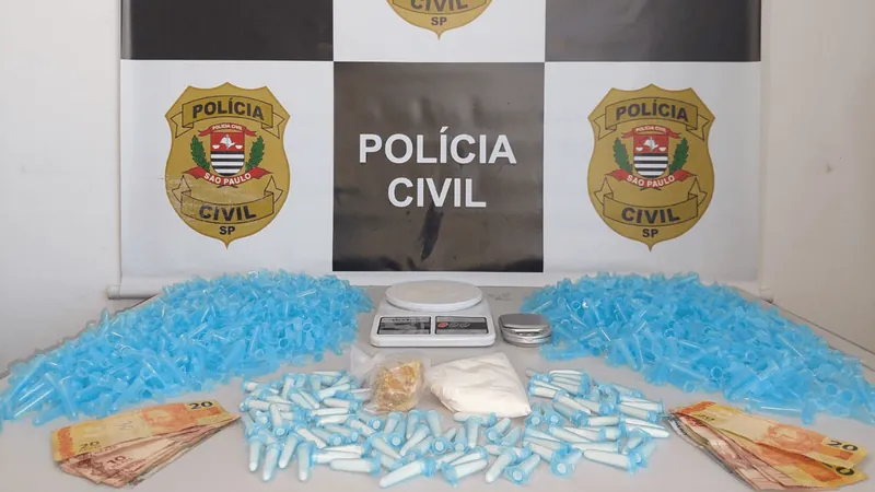 Polícia Civil prende homem por tráfico de drogas em Jacareí