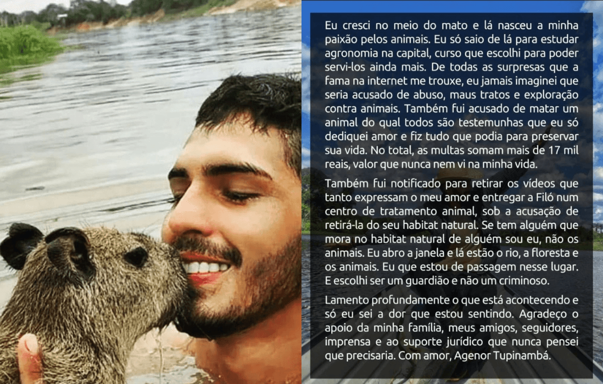 Capivara Filó: uma discussão sobre dignidade animal - 16/05/2023