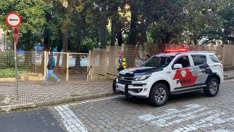 PM de Campinas cumpre operação para garantir segurança nas escolas