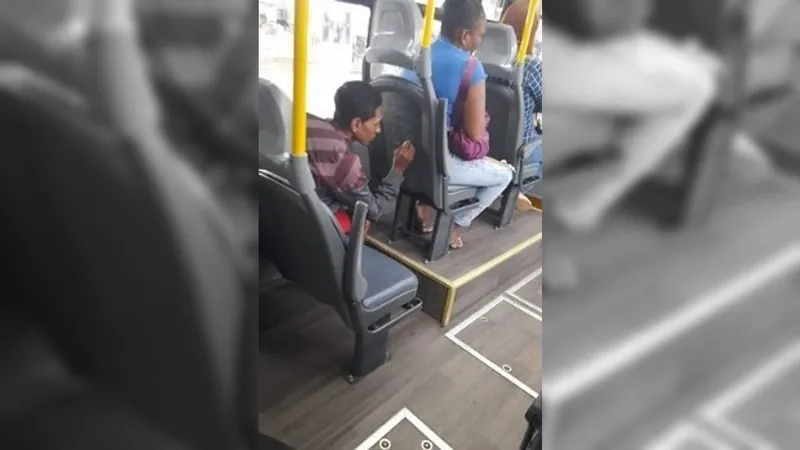 Dois homens são presos acusados de pichar e furtar dentro do BRT