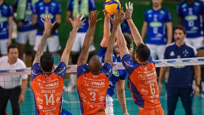 Vôlei São José terá que reverter vantagem contra Cruzeiro na Superliga