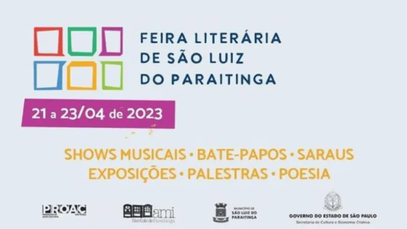 São Luiz do Paraitinga realiza a primeira Feira Literária