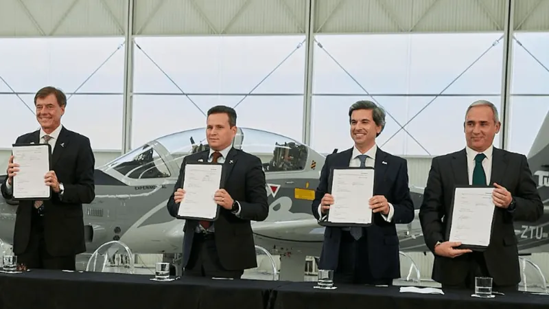 Embraer anuncia que irá produzir avião militar em Portugal