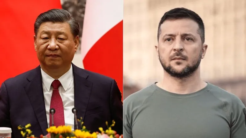 Xi Jinping conversa com Zelensky e diz que ‘China está do lado da paz’