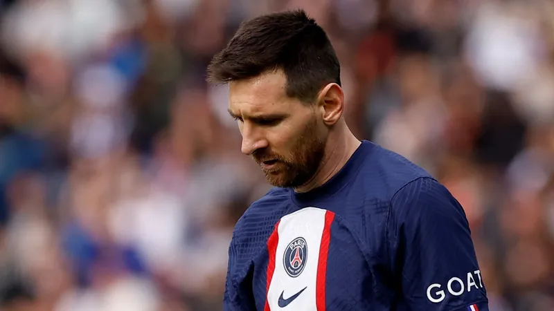 Lionel Messi pode estar de saída do PSG