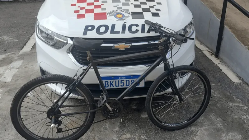 PM recupera bicicleta furtada em São José dos Campos