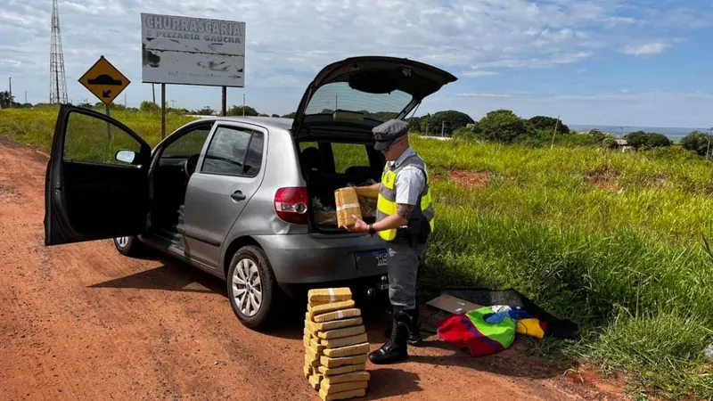 A apreensão foi na região de Teodoro Sampaio